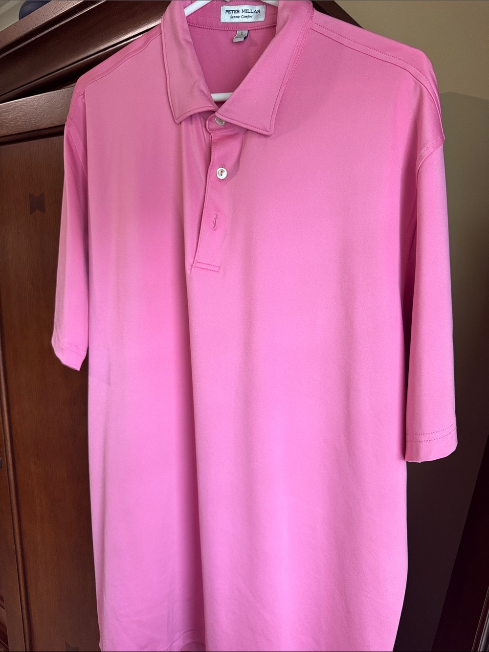 Peter Millar Pink Polo